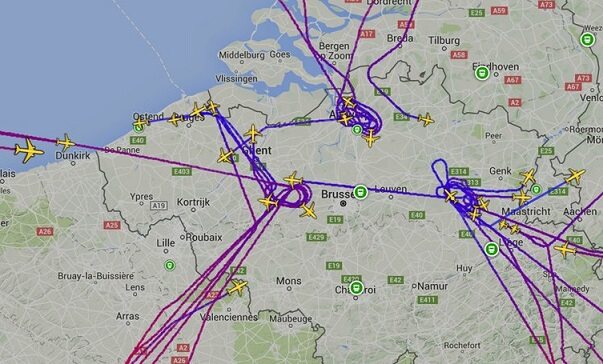 belgia lotniska mapa Belgia: Lotnisko w Brukseli zamknięte